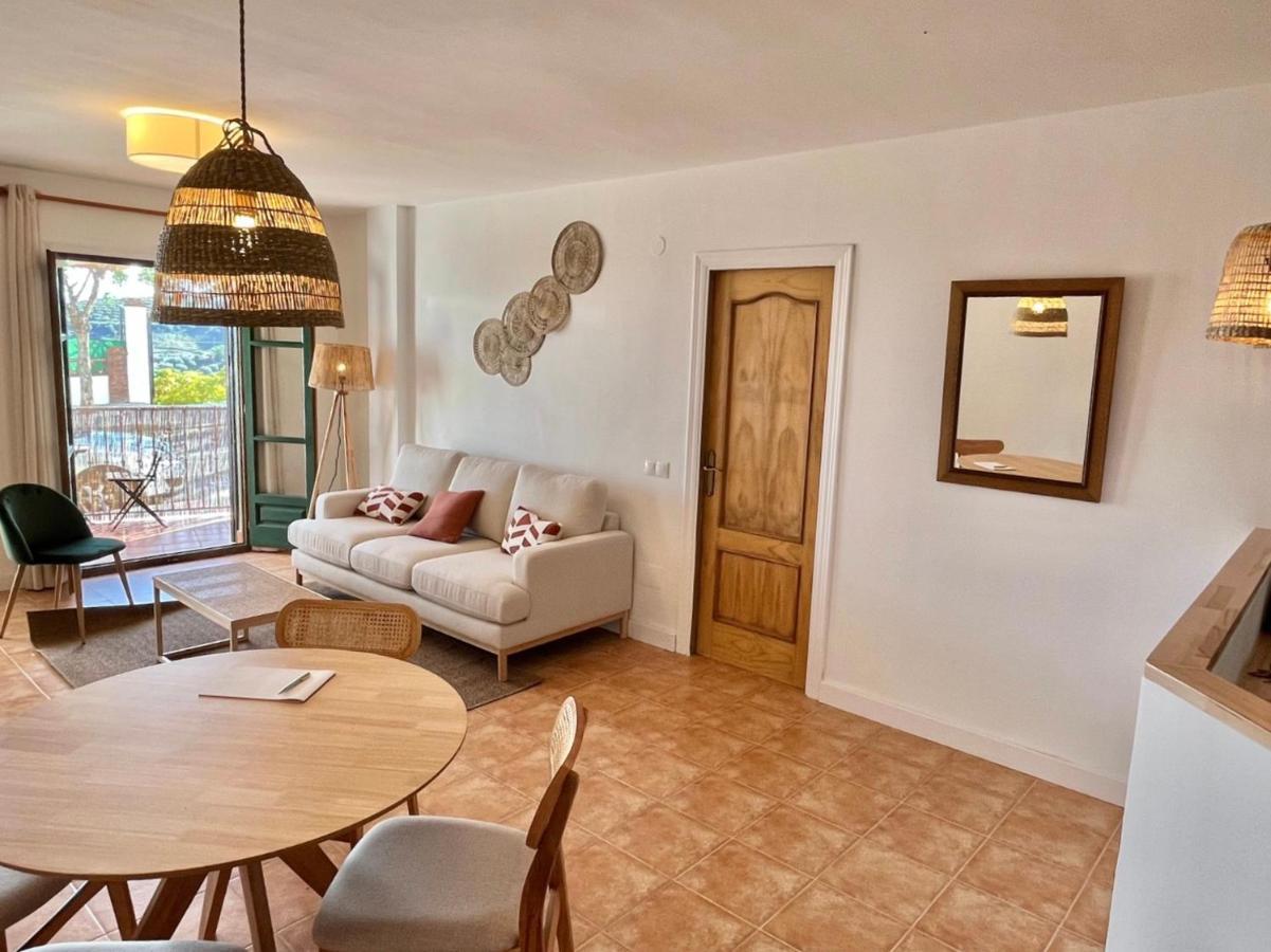 Apartmán Casa La Aguanosa Con Piscina Y Vistas Al Mar Frigiliana Exteriér fotografie